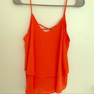 Francesca’s Coral tank top